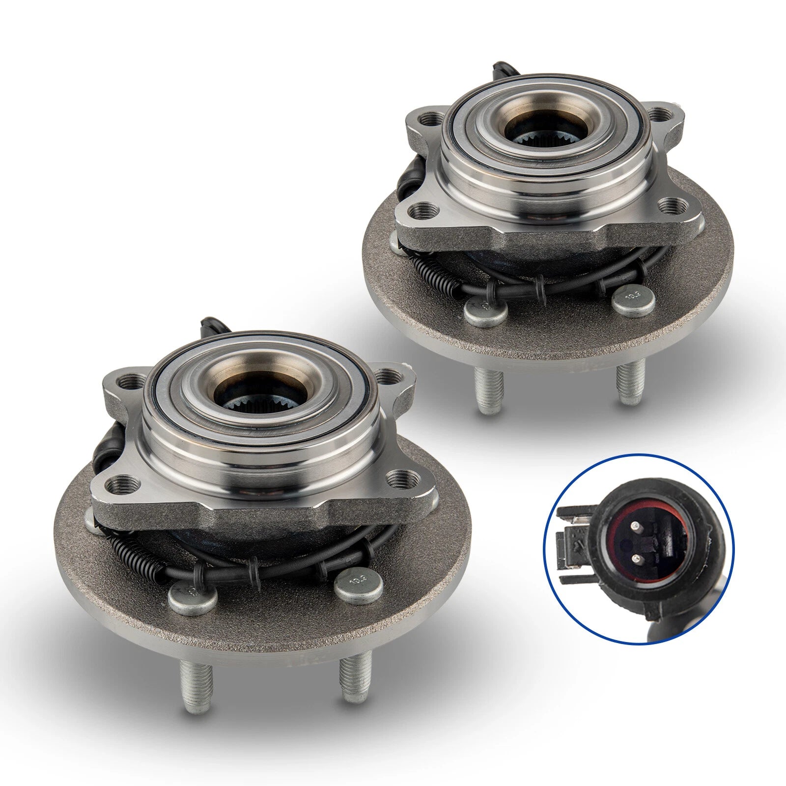 2x Rear Wheel Bearing & Hub Assembly for Expedition Navigator (2003–2006)