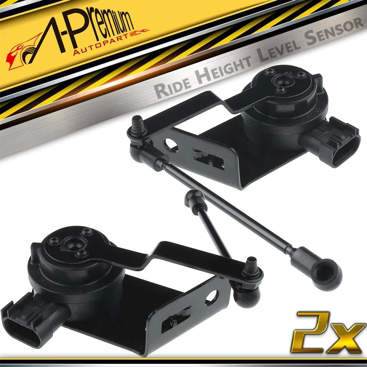 2X Front Ride Height Level Sensor for Chevy Tahoe Cadillac Escalade (2007–2014)