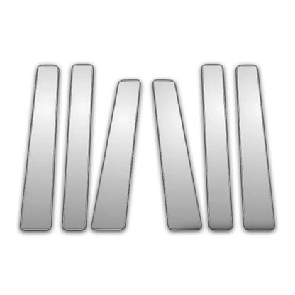 6Pc Chrome Pillar Post Covers for 03-10 Toyota Sienna - P6640