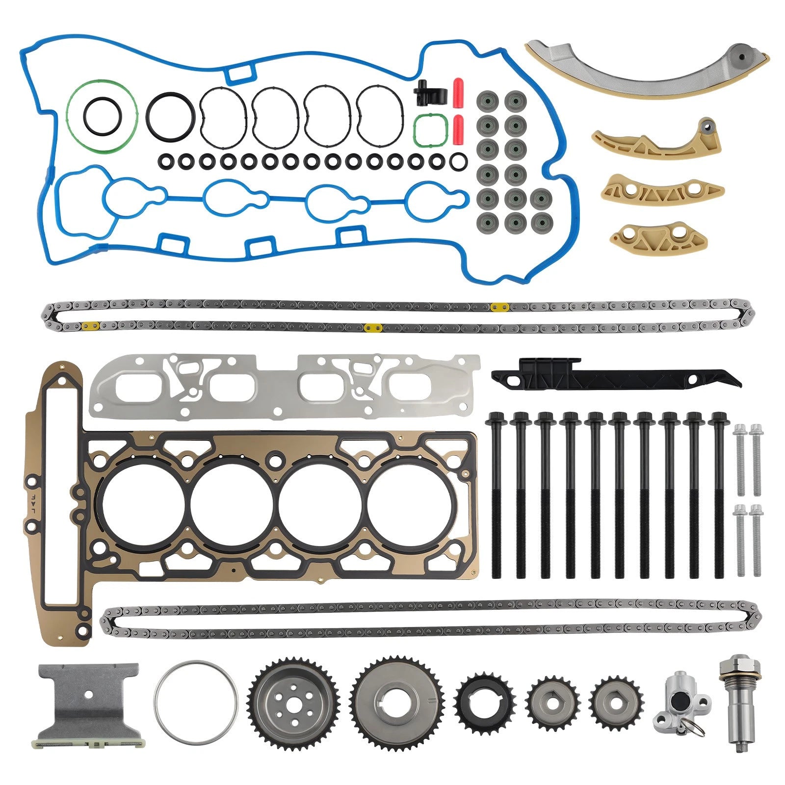 Head Gasket Bolts Set for Pontiac Solstice and Saturn Aura (2006–2009)
