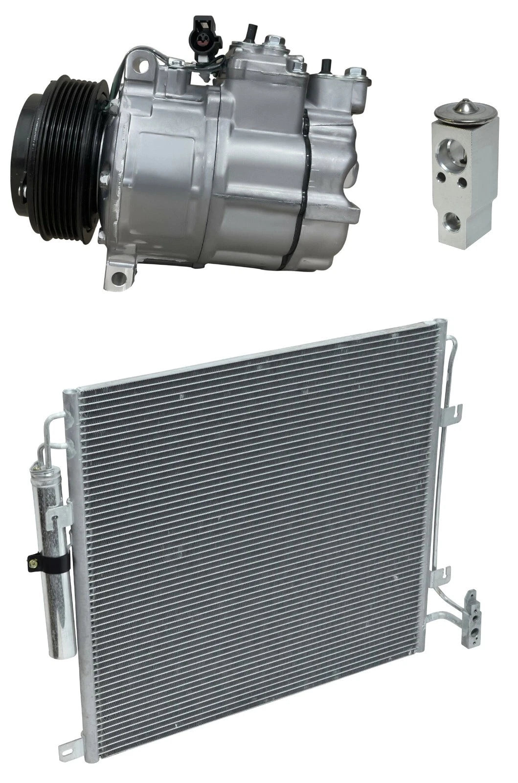 AC Compressor Kit With Condenser for Range Rover Sport 4.4L (2006–2013)