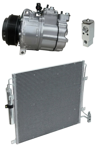 AC Compressor Kit With Condenser for Range Rover Sport 4.4L (2006–2013)