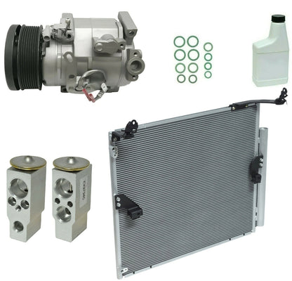 AC Compressor Kit with Condenser for Toyota Hiace (2005–2019)