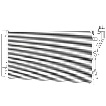 A/C Condenser Replacement Repair Part for Kia Cadenza (2014–2016)