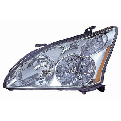 Replacement Driver Side Halogen Head Light Lens/Housing (See Compatible Chart)