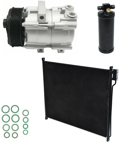 AC Compressor Kit With Condenser for Ford F53 6.8L (2001–2001)