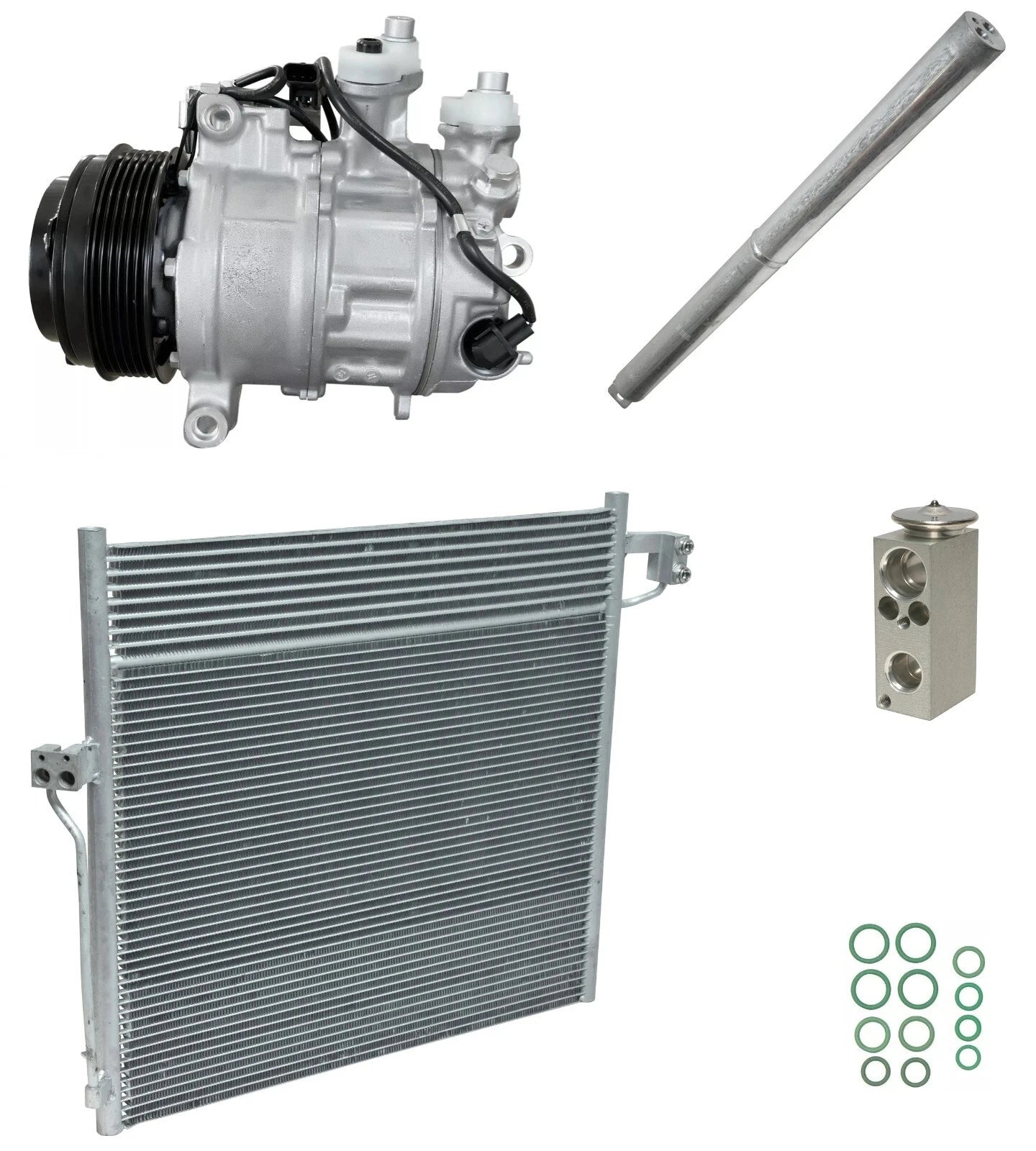 AC Compressor Kit With Condenser for Mercedes GLE43 AMG (2019–2020)