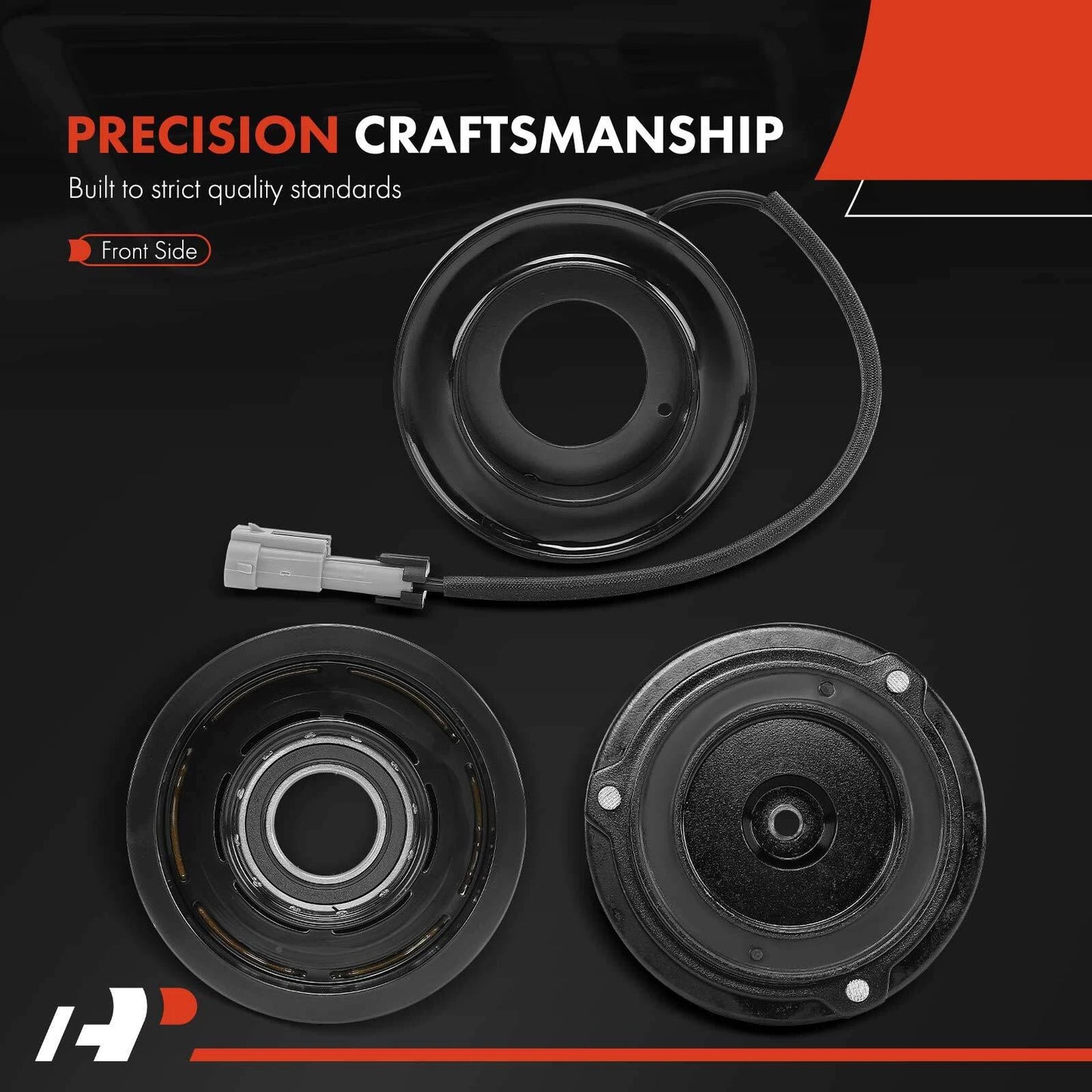 A/C Compressor Clutch Kit for Chevy Express 1500 Tahoe GMC Sierra 1500 (2003–2014)