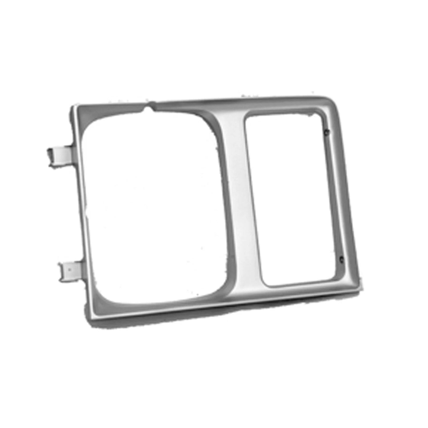 Replacement Silver Driver Side Head Light Door w/Lower Park Light Opening