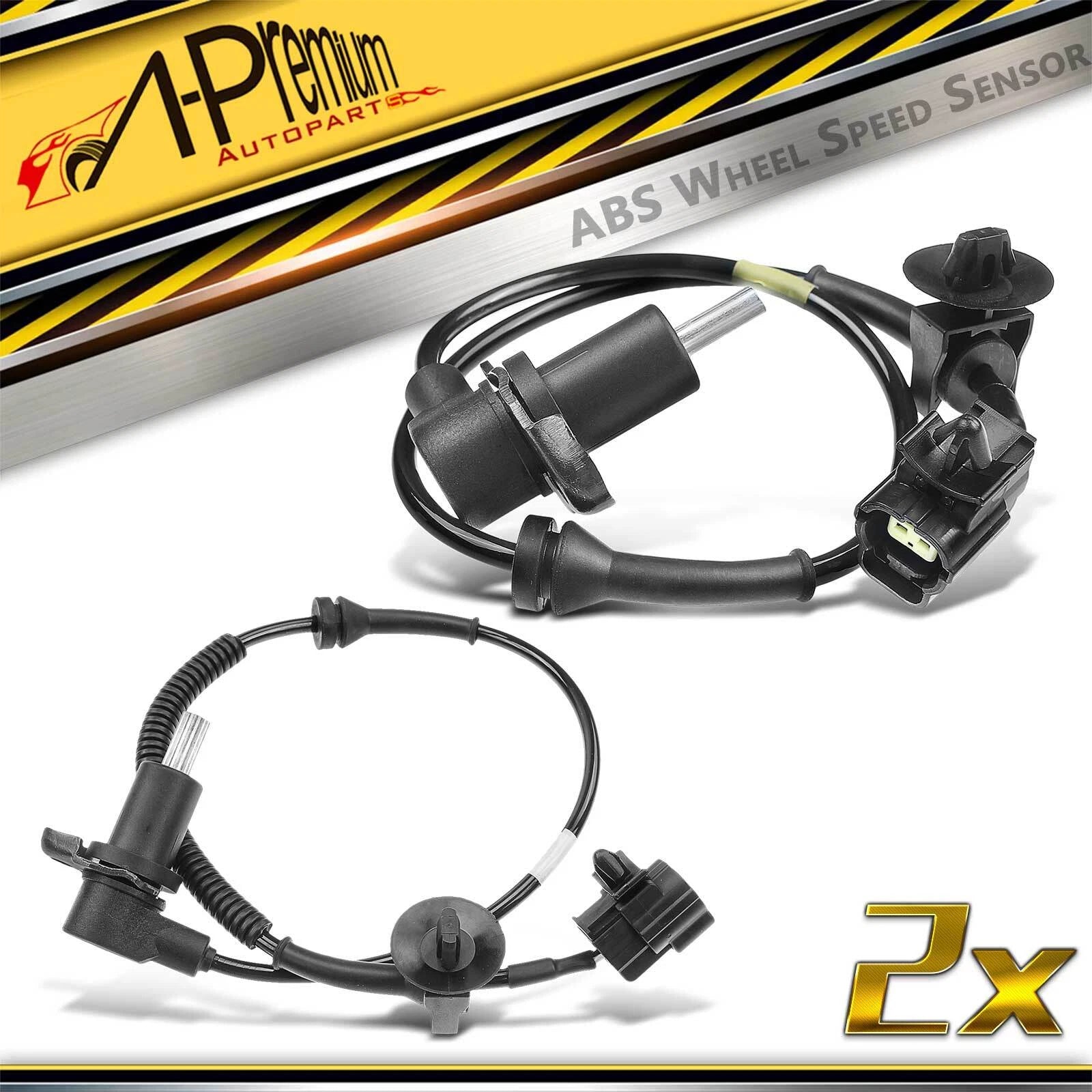 2X Rear ABS Wheel Speed Sensor for Chevy Aveo/Aveo5/Pontiac G3 (2004–2011)