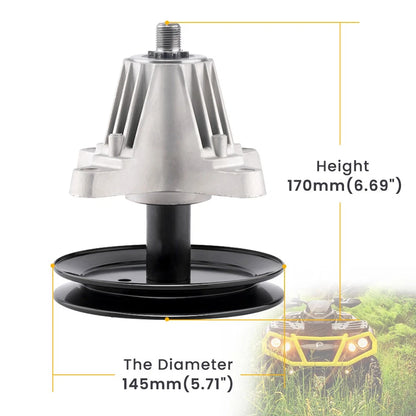 2-Pack Lawn Mower Deck Spindle Assembly for MTD (2000–2005)