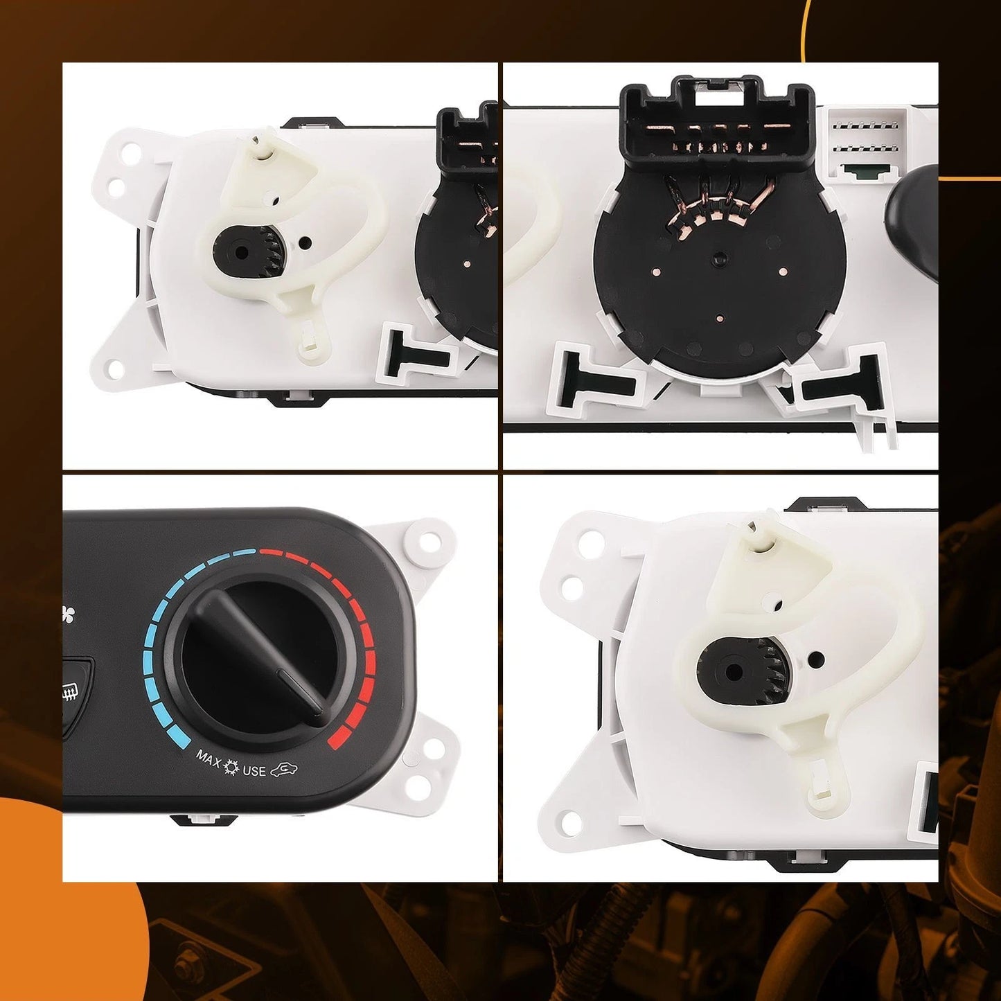A/C Heater Control Unit for Jeep Wrangler JK (2007–2010)
