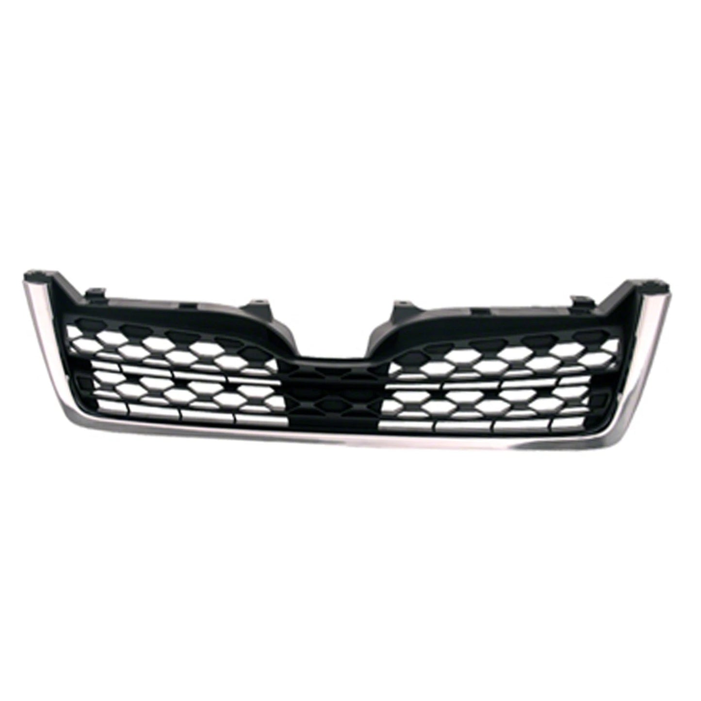 Front Grille Replacement for Gray Chrome Matte Plastic Subaru Forester (2014–2016)