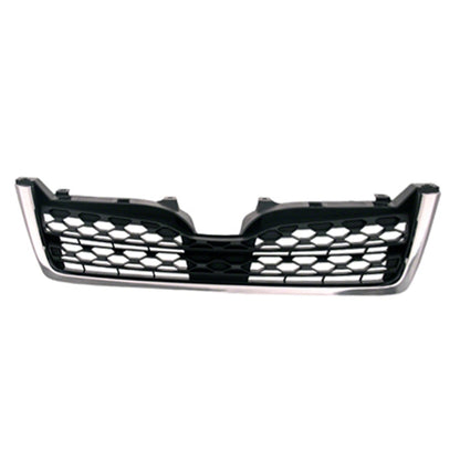 Front Grille Replacement for Gray Chrome Matte Plastic Subaru Forester (2014–2016)