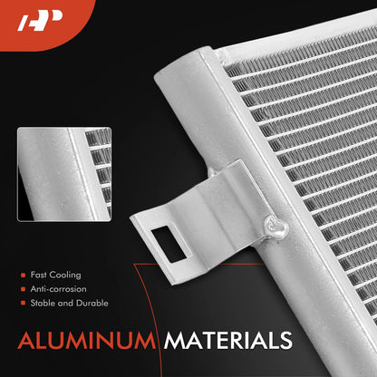 A/C Condenser with Receiver Drier for Cadillac XT5 XT6 (2017–2023)