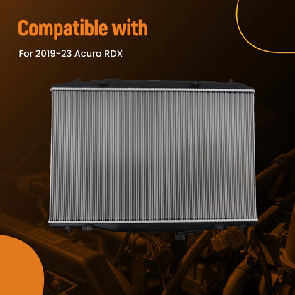 Aluminum Coolant Radiator Assembly for Acura RDX (2019–2023)