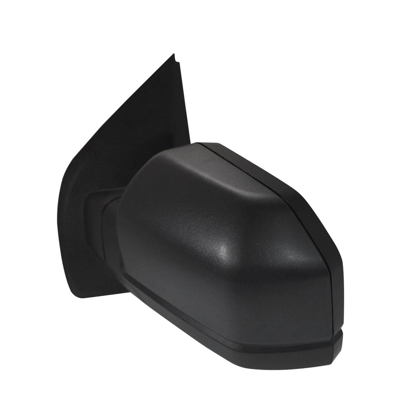 Black Textured Driver Side Manual Door Mirror w/Manual Adjust w/Blind Spot