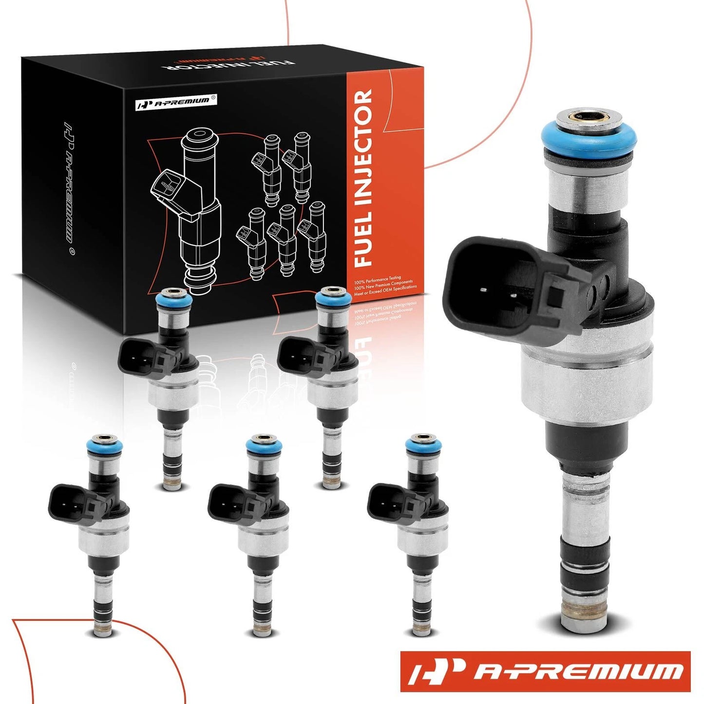 6x Fuel Injector for Chevy Equinox GMC Terrain (2010–2011)