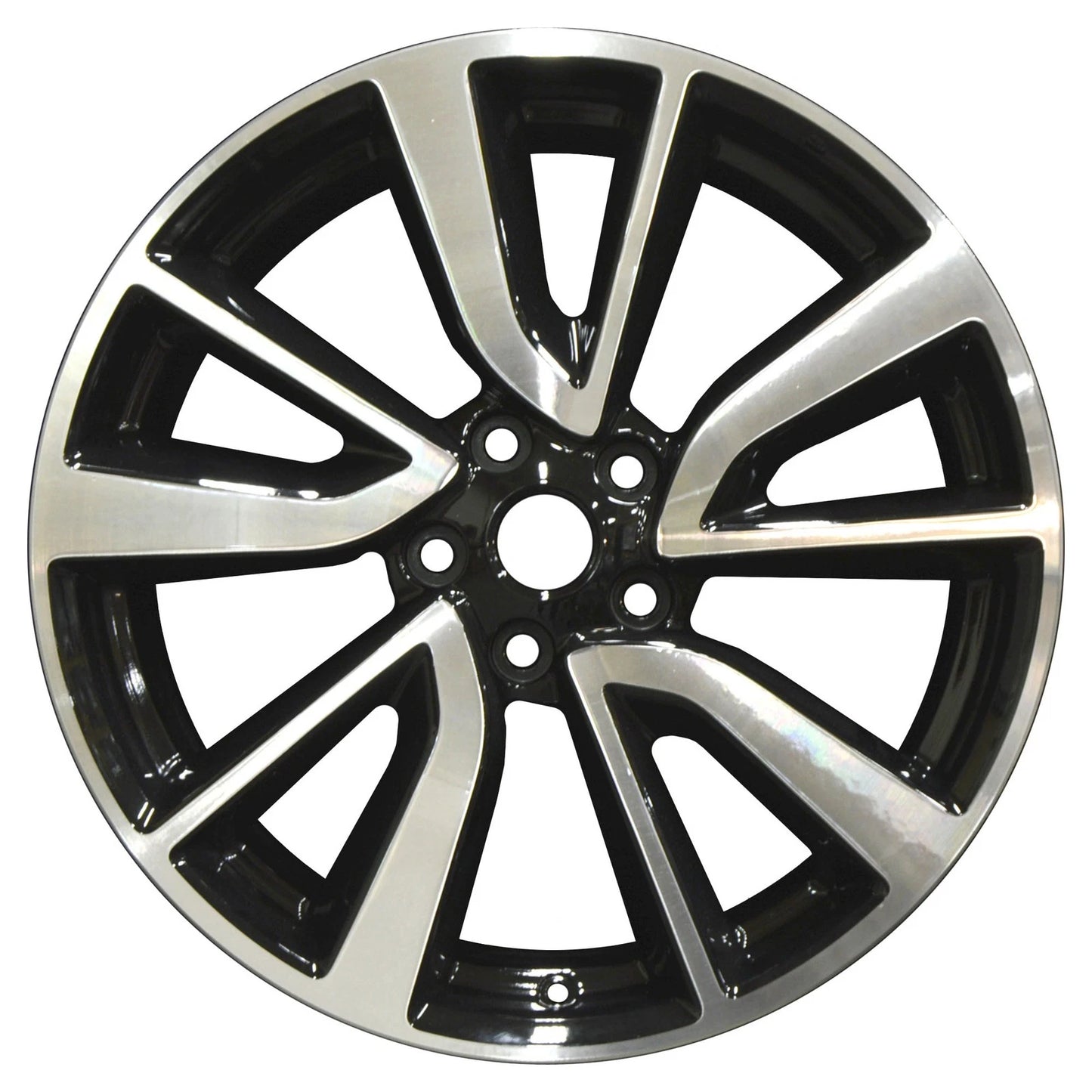 19x7 Factory Wheel Gloss Black Machined for Nissan Rogue (2016–2023)