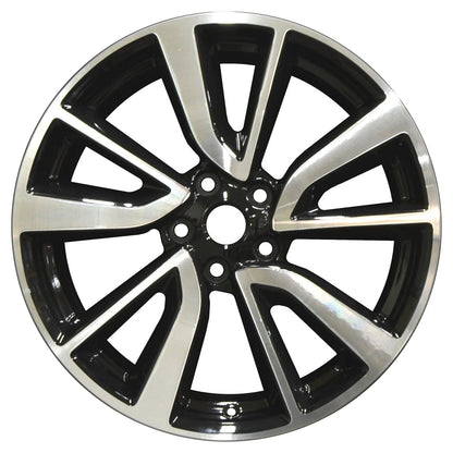19x7 Factory Wheel Gloss Black Machined for Nissan Rogue (2016–2023)