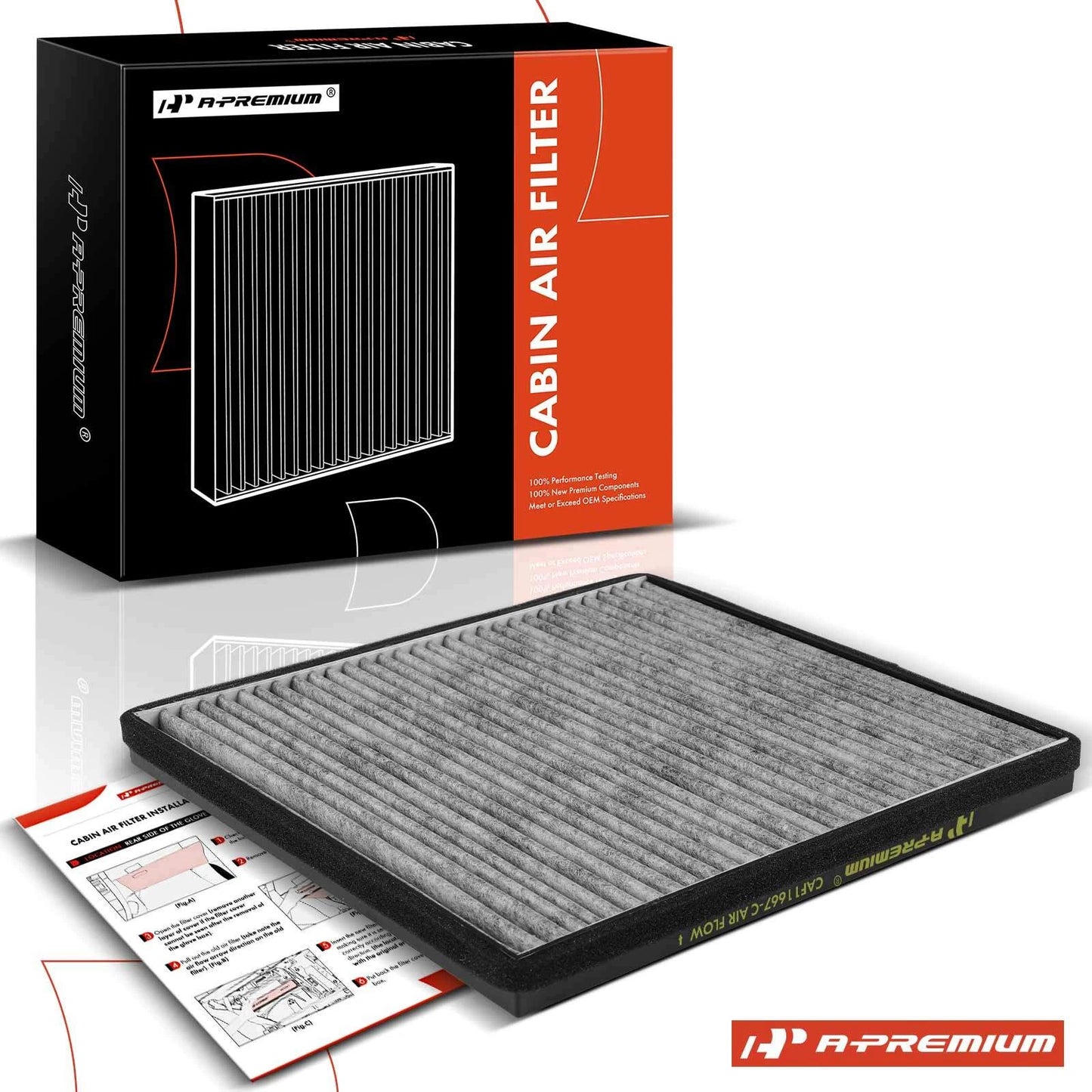 Activated Carbon Cabin Air Filter for Chevy Camaro (2010–2015)