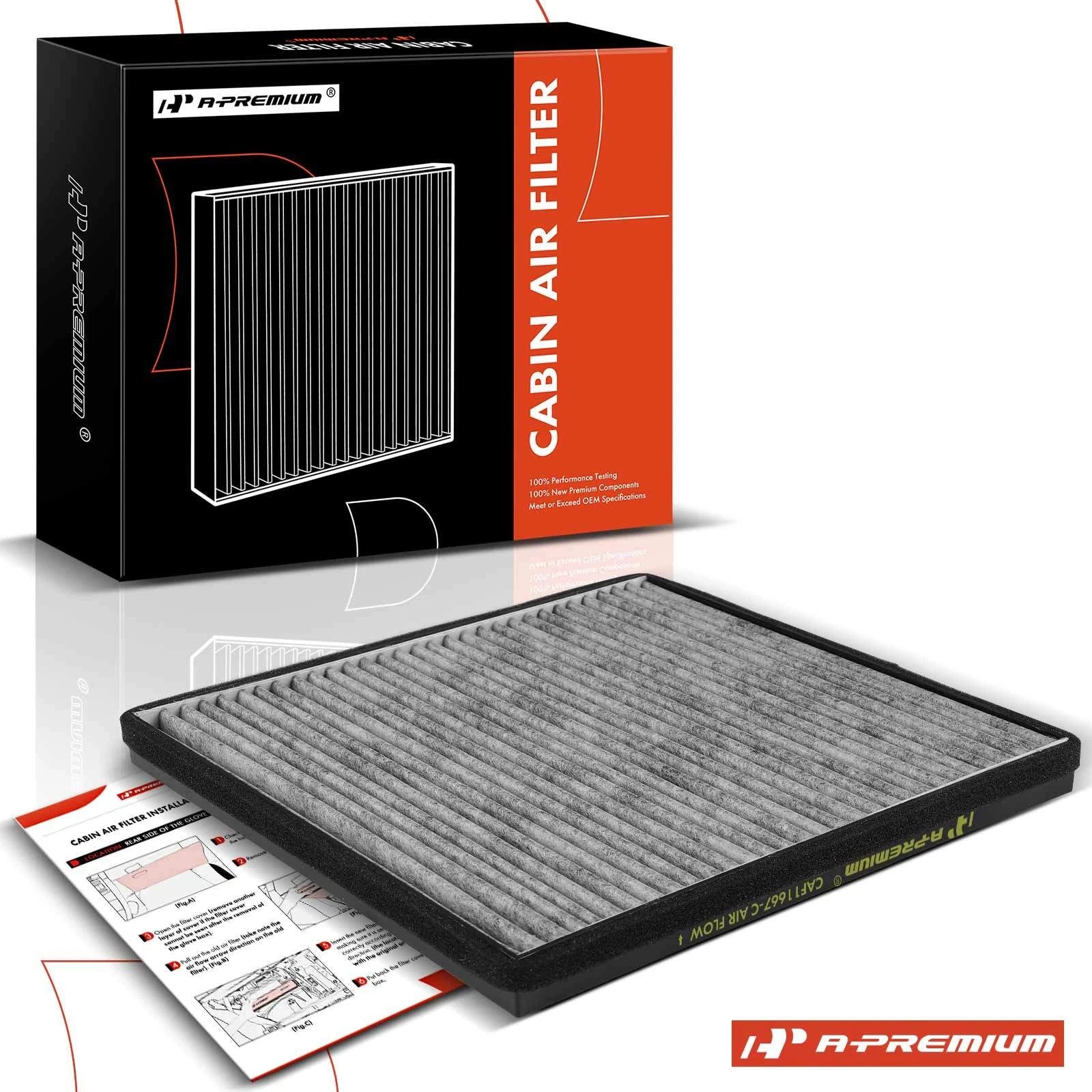 Activated Carbon Cabin Air Filter for Chevy Camaro (2010–2015)