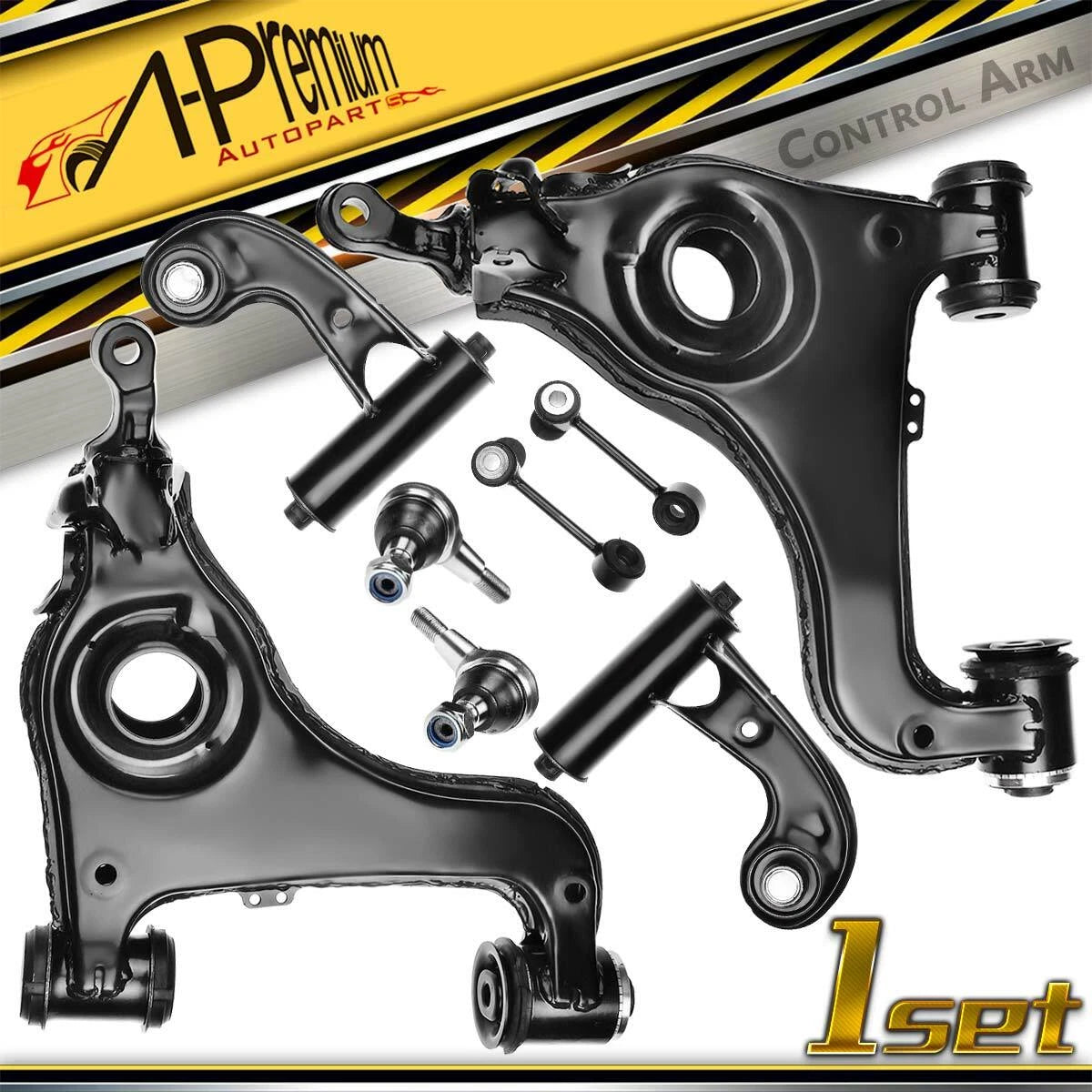 8x Control Arm Ball Joint for Mercedes-Benz E300 (RWD)