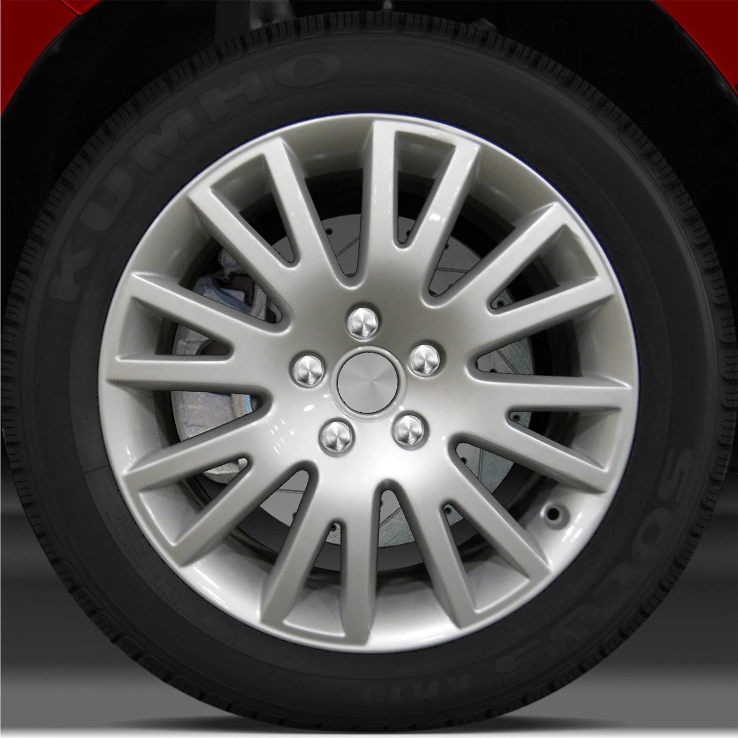 17x7.5 Factory Wheel (Bright Fine Metallic Silver) For 2005-2010 Audi A6