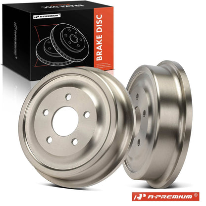 2X Rear Brake Drums for Chevy Equinox (2005–2006) Saturn Vue Pontiac
