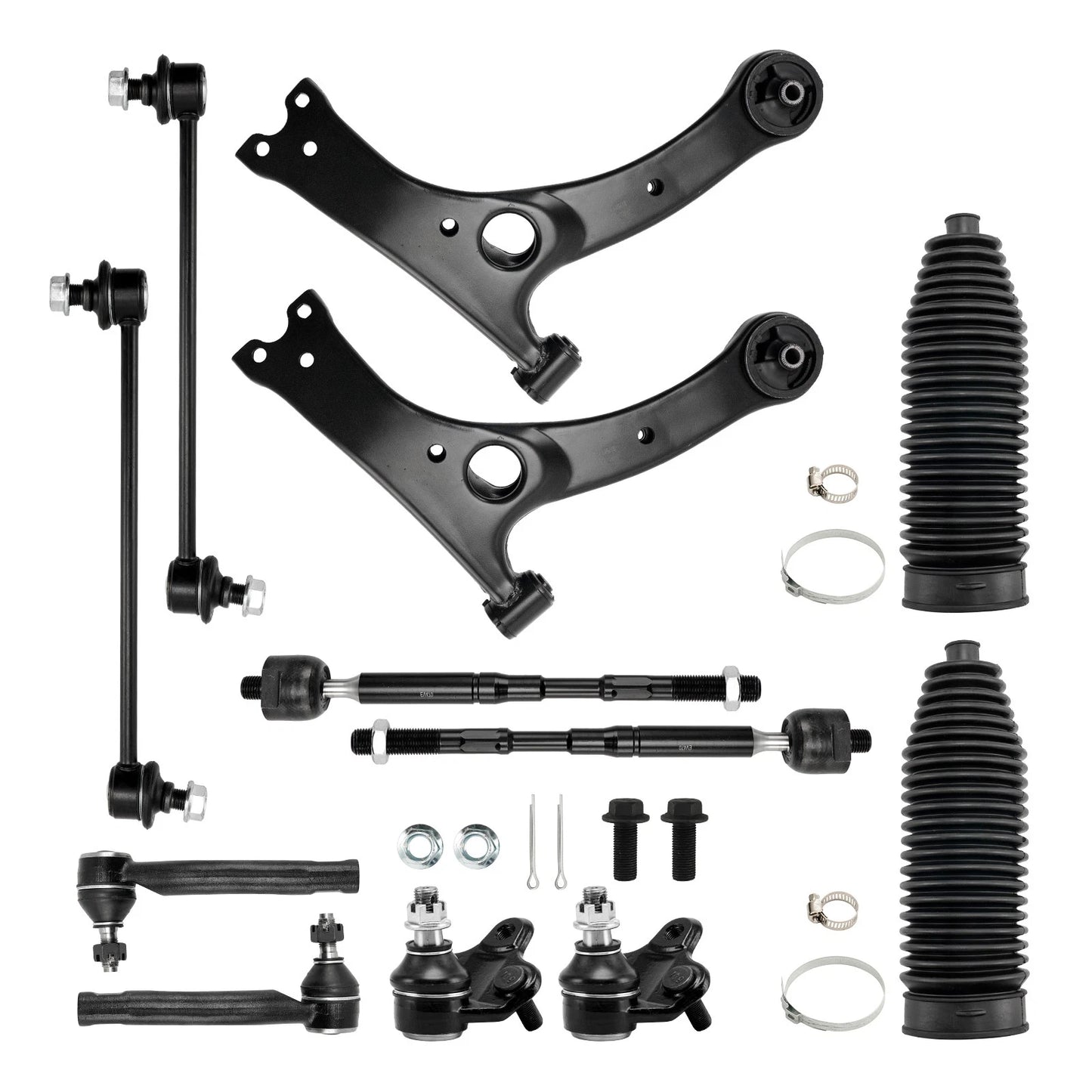 12pc Front Suspension Kit for Toyota Corolla (2003–2008)