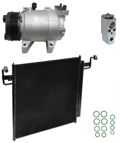 AC Compressor Kit With Condenser for Nissan Armada 5.6L (2014–2014)