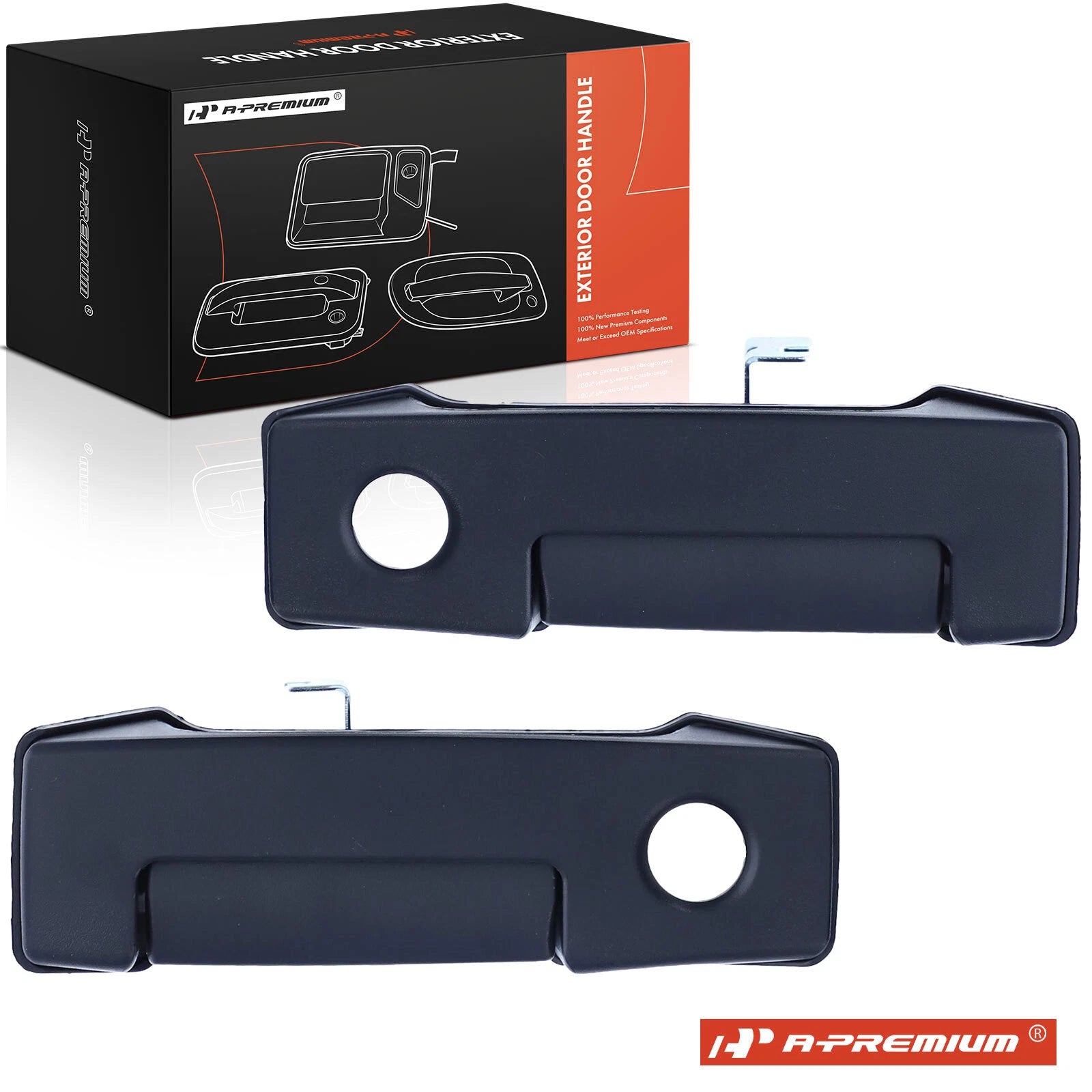 2X Rear Exterior Door Handle for Nissan NV200 (2013–2021)