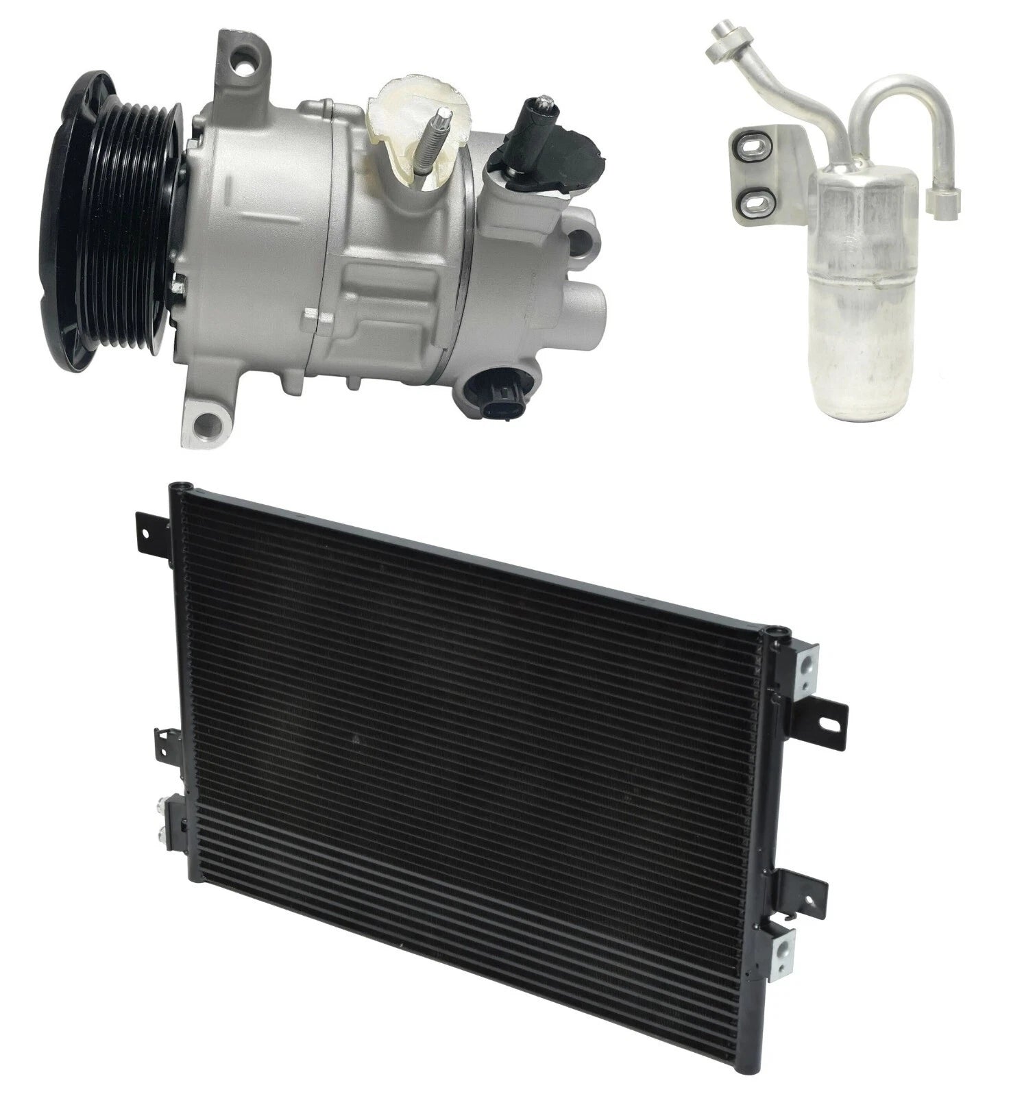 A C Compressor Kit With Condenser for Dodge Caliber 2008–2012
