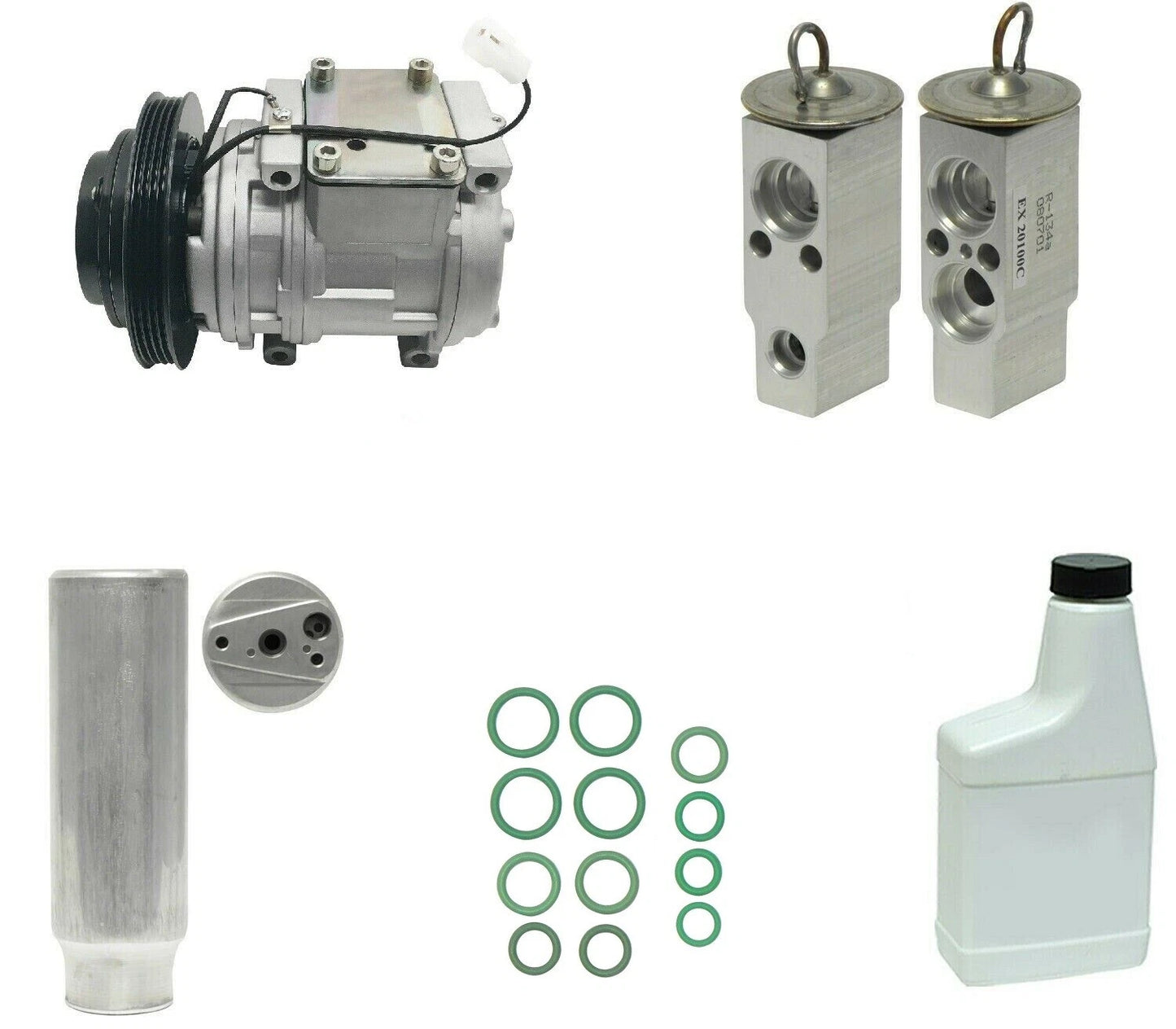 AC Compressor Kit Replacement for Chevrolet Trailblazer (2002–2009)