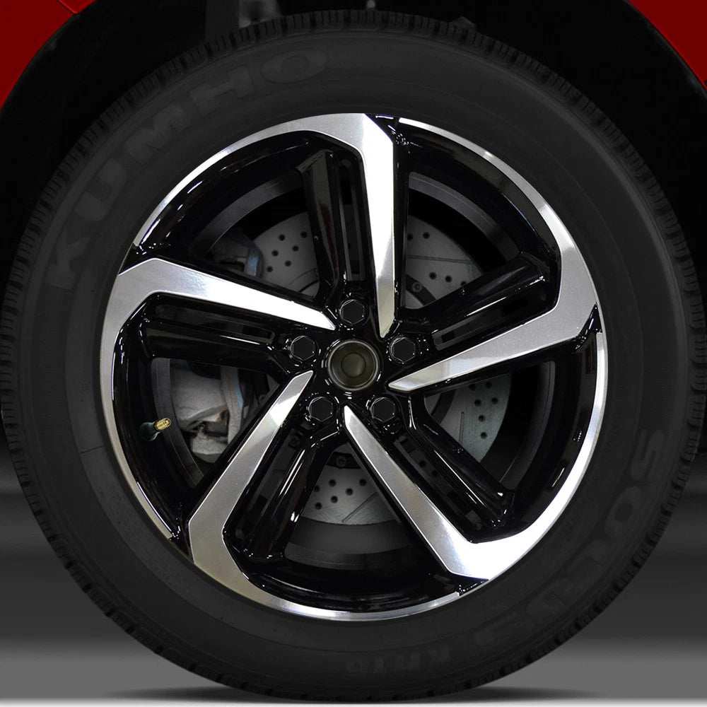 19x8.5 Factory Wheel (Black Machined Bright Painted) for 2018 Honda Accord