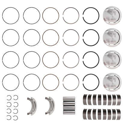 4X Piston and Ring Kit for Buick Chevrolet Cruze 1.4L (2011–2015)