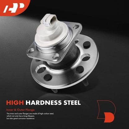 2X Rear Wheel Hub & Bearing Assembly with ABS for Chevy Impala (2000–2013)