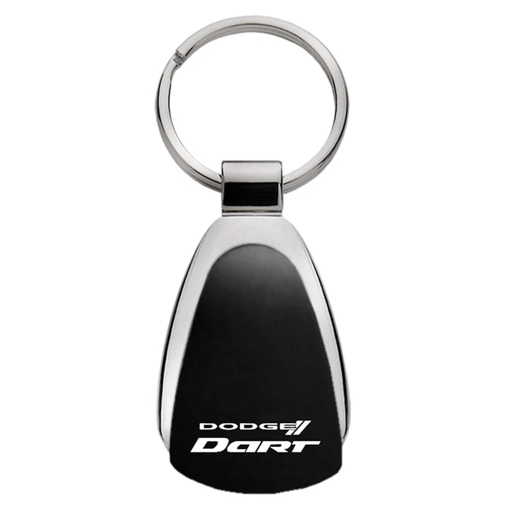 Black Teardrop Keychain KCK.DART - Officially Licensed for Dodge Dart