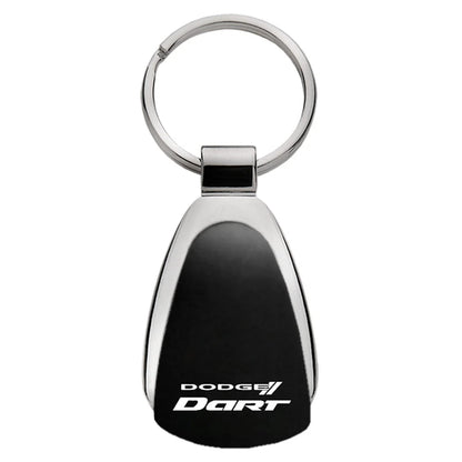 Black Teardrop Keychain KCK.DART - Officially Licensed for Dodge Dart