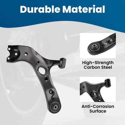 Front Lower Control Arm with Ball Joint and Sway Bar Link for Toyota RAV4 (2006–2018)