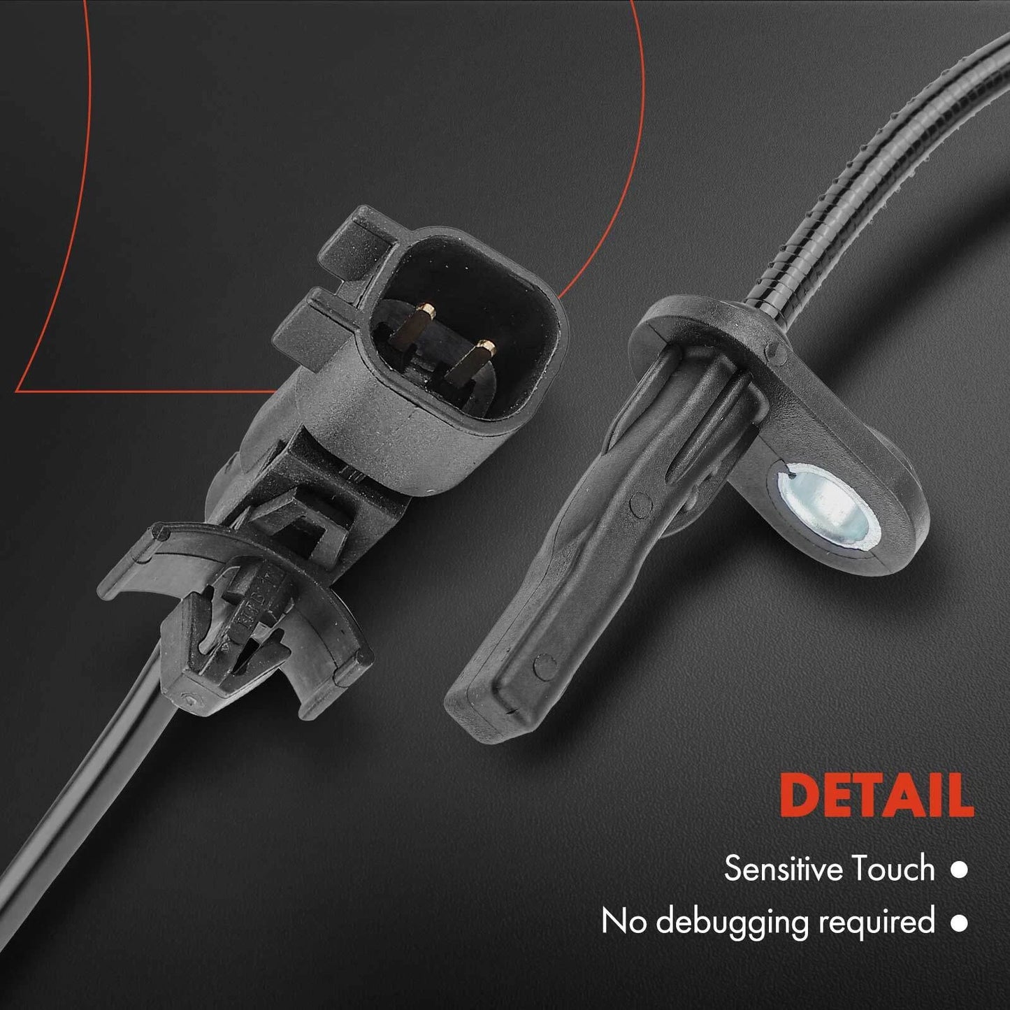 2X Rear ABS Wheel Speed Sensor for Buick LaCrosse (2017–2019)