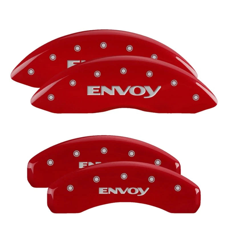 Caliper Covers Front and Rear for 2006–2009 GMC Envoy by MGP