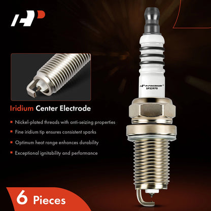 6x Iridium Platinum Spark Plugs for Toyota Camry (1994–1995, 2002–2006)