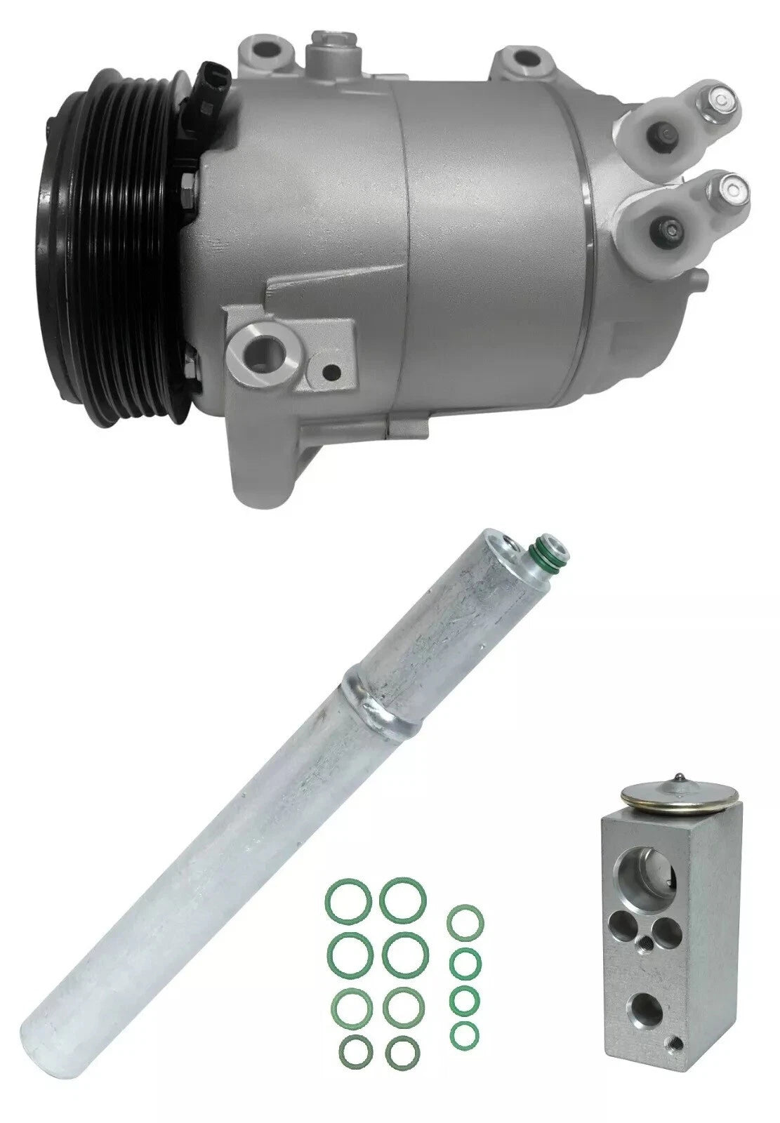 AC Compressor Kit Replacement for Fiat 500L 1.4L Turbo (2019–2019)