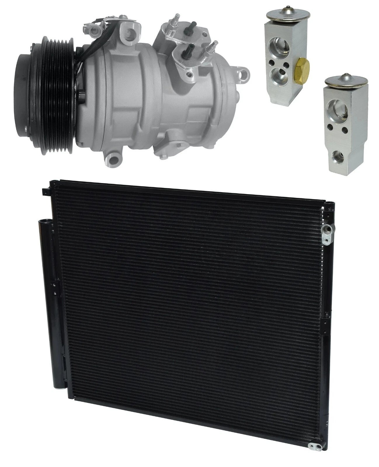 AC Compressor Kit With Condenser for Lexus GX470 4.7L (2008–2009)