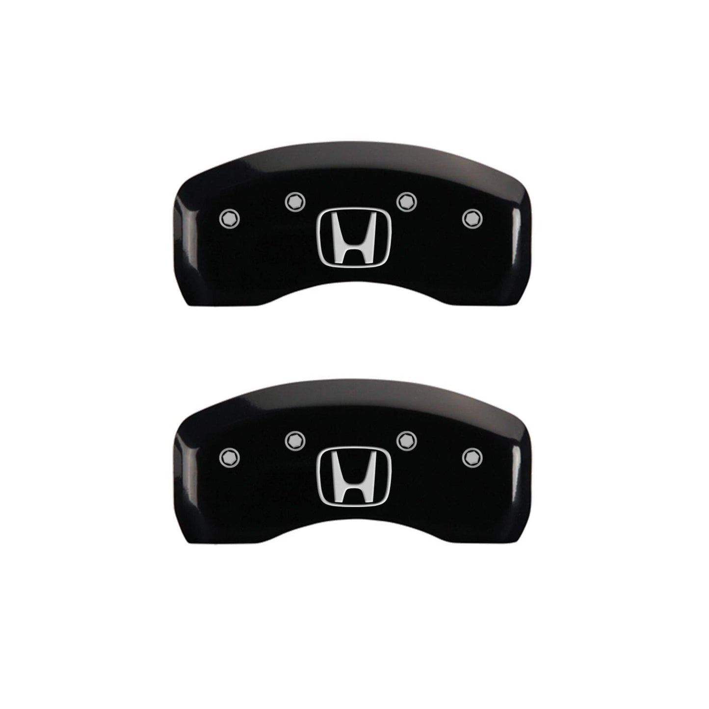 Black H Caliper Covers by MGP for 2011 Honda CR-V SE (2011–2015)