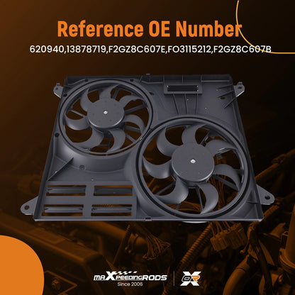 Electric Radiator Cooling Fan for Ford Edge and Lincoln MKX (2015–2020)