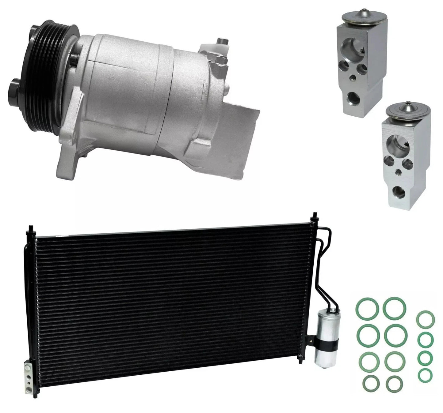 AC Compressor Kit With Condenser for Nissan Quest 3.5L (2004–2009)