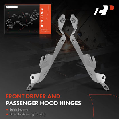 2X Hood Hinges for Chevy Malibu (2008–2012)