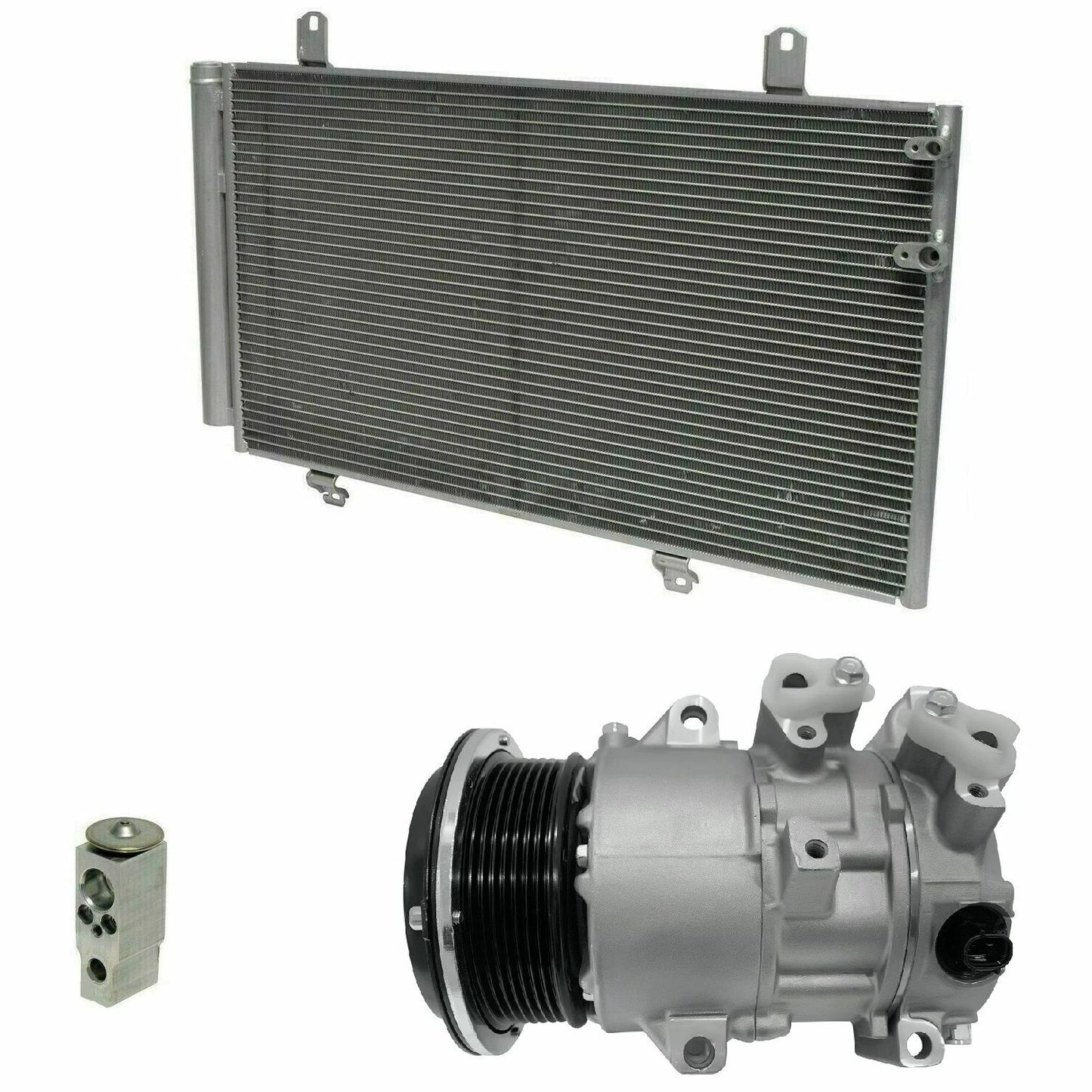 AC Compressor Kit With Condenser for Toyota Camry 2.4L (2007–2011)